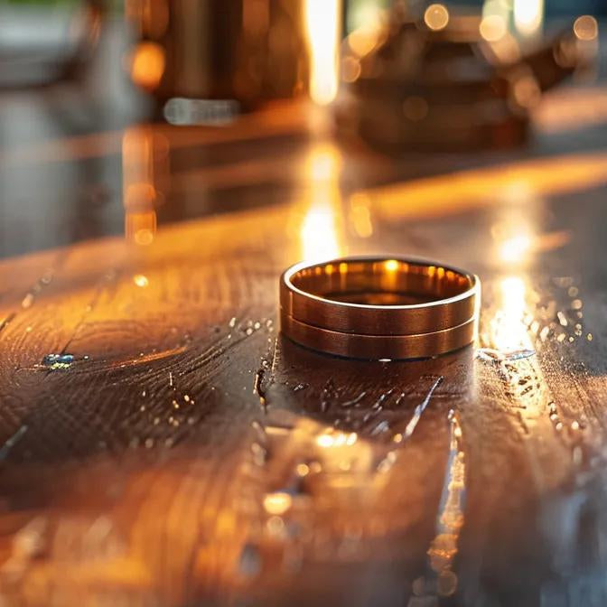 Reasons to Choose Alternative Materials for Wedding Bands - Forged Union