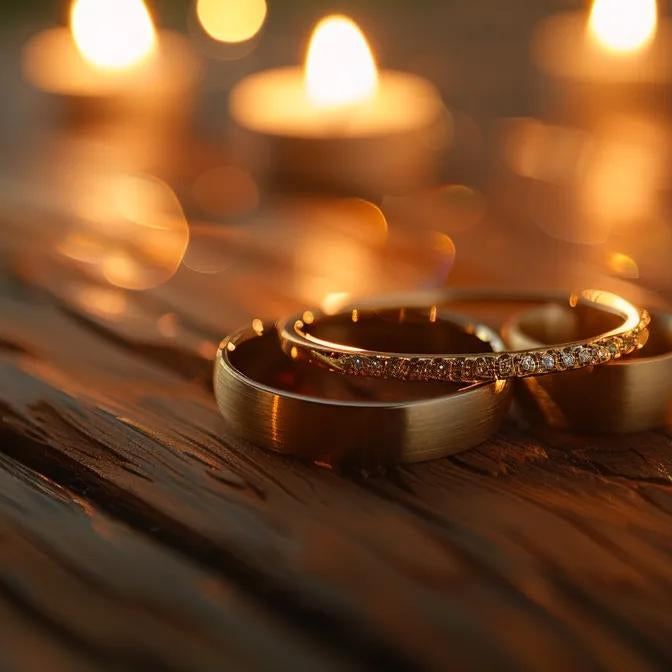 Creative Ideas for Choosing Matching Wedding Bands - Forged Union