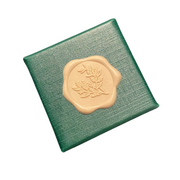 The Dark Royal Dark Tantalum Vintage Script Pattern Center Beveled Edges Ring 7mm Forged Union