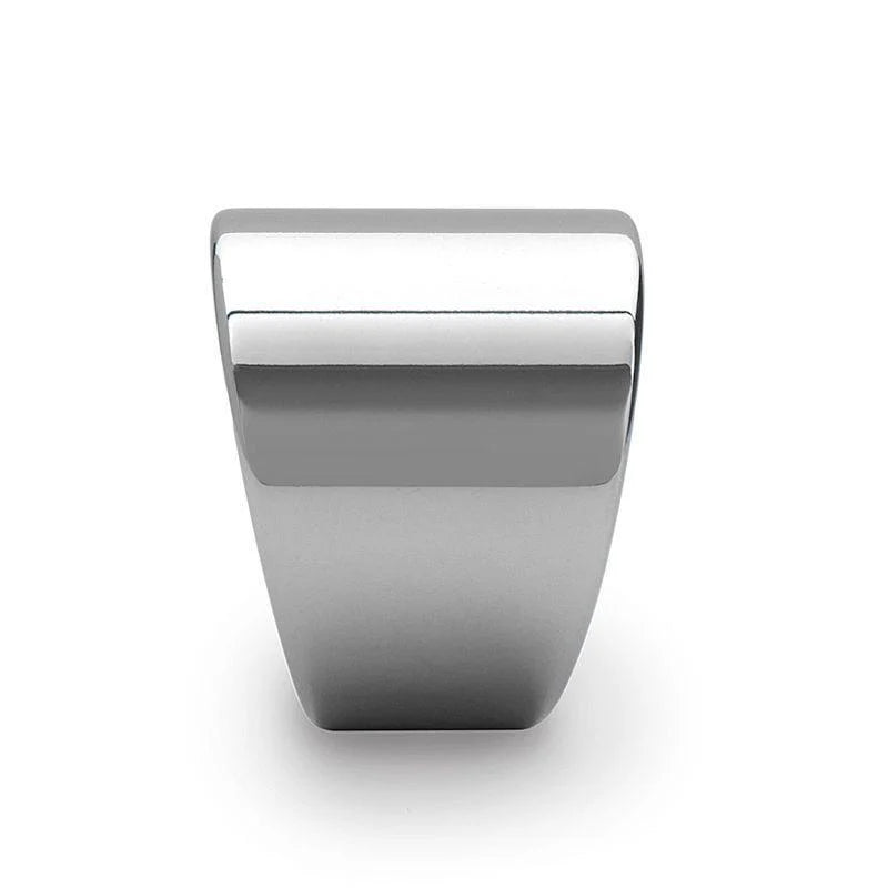 Atlanta Flat Polished Finish Tungsten with Asymmetrical Widths 20mm