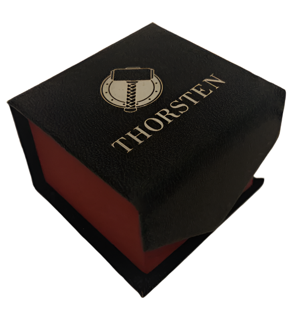 The Liberty Tungsten Ring Beveled Edges and Green Copper Conglomerate Inlay - 8mm Forged Union